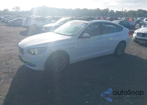 2010 BMW 550I Gran Turismo z USA, uszkodzony, nr VIN WBASN4C50AC209566